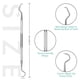 thumbnail image 2 of Raspador Dental Professional De Acero Inoxidable, 2 of 7