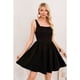 thumbnail image 2 of Vestido Corto Mujer Sin Manga Casual Eventos Tendencia 3365, 2 of 3