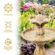 thumbnail image 4 of Fuente Sunnydaze Decor 89 cm con Batería de Respaldo de 4 h, 4 of 9