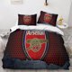 thumbnail image 2 of Soft Duvet Cover Set Arsenal Quilt Cover Set, Pillowcase, Hidden Zip, Super Club, Microfibre, 2 of 3