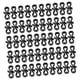 thumbnail image 3 of Ganchos Para Luces, Prácticos Y Prácticos, Con Forma De S, Para Toallas, Oficina, Luces De Navidad, 50 Unidades, Color Negro, 3 of 5