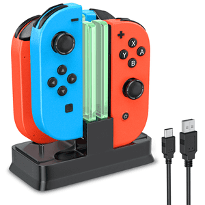 Base De Carga Aaronmei Para Nintendo Switch Negro