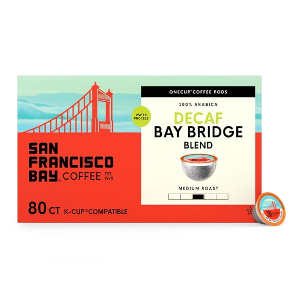 Café Descafeinado Bay Bridge 80 Cápsulas