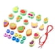 thumbnail image 1 of Juguetes De Madera Para Enhebrar, Juego De Cuentas De Cordones Preescolares Para Regalos Educativos, Juego A, 1 of 5