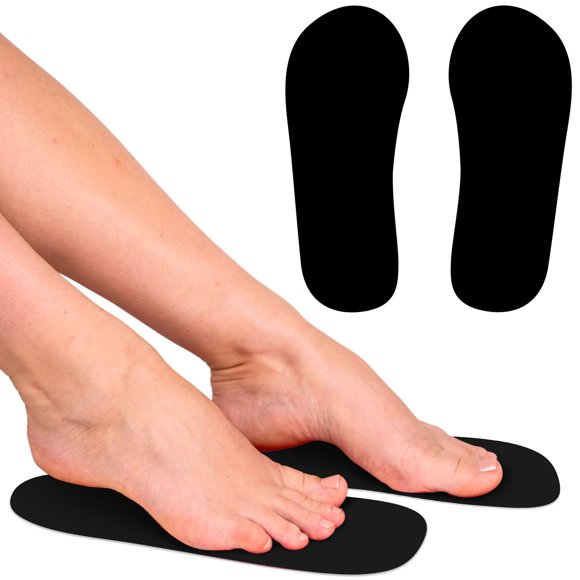 Almohadillas para pies bronceadas en aerosol CHNELSS Professional, 30 pares, negras