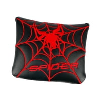 Magideal - Funda Para Putter De Golf Con Cierre Magnético, Equipo De Golf Creativo, Varilla Duradera. Negro Rojo