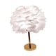 thumbnail image 4 of Luz de noche de plumas, luz de de decoración plumas, lámpara de de noche de plumas para dormitorio de niñas, sala de , , Blanco, 4 of 5