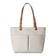 thumbnail image 1 of Cartera Michael Kors logoprint coated canvas Tote Hand Bag Off White, 1 of 2