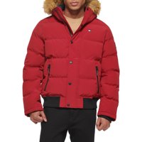 Chaqueta Tommy Hilfiger Acolchada De Tela Ártica Para Hombre, Color Rojo