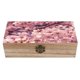 thumbnail image 1 of Flor de Cerezo Caja Organizadora de Madera Rústica - Caja Decorativa Multifuncional para Escritorio, Hogar, Oficina, Joyas y Manualidades, 1 of 6