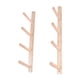 thumbnail image 1 of 2 Piezas De Estante De Almacenamiento De Esterilla De Yoga De Madera, Organizador De Esterilla De Yoga Para Patineta, 4 Niveles, 1 of 5