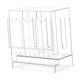 thumbnail image 4 of Dispensador De Paquetes De Refuerzo Estuche De Acrílico Transparente Premium Antideslizante, 4 of 5