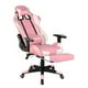 thumbnail image 1 of Silla Gamer Rosada Ergonómica con apoya pies, 1 of 7