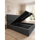 thumbnail image 1 of Cama Baul King Turin Onyx Con Sistema Hidráulico Gris_Oscuro, 1 of 5