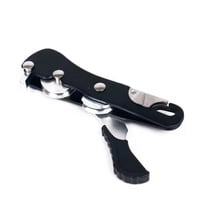 Xusx111 - Escalada Parar Descender Rappelling Dispositivos De Guarnición Anti-Pánico Para Los Controles De Mano Del Equipo De Rescate De Cuerda De 10-12Mm Desingned