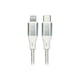 thumbnail image 1 of CABLE TYPE C a LIGHTNING CERTIFICADO SILVER 1MT MLAB, 1 of 2