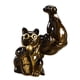 thumbnail image 2 of Estatuilla De Gato De La Suerte, Estatua De Feng Shui, Escultura Para Adorno, Regalo De Cumpleaños, Cambio De Color A La Izquierda, 2 of 5