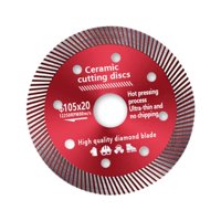 Magideal - Disco De Corte, Herramienta Profesional, Disco De Pulido Eficiente, Orificio Interior De 20 Mm, Muela De Pulido, Accesorio Para Amoladora Angular, Para Azulejos Y Vidrio. Rojo