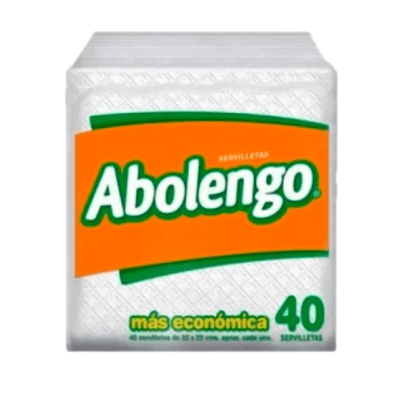 Servilleta Abolengo 23x22 40 Unid Paquete