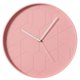thumbnail image 1 of Reloj de pared Clockswise 30 cm rosa pastel con relieve hexagonal, 1 of 7