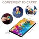thumbnail image 4 of Osos Bailarines Porta Pasaporte y Cartera de Viaje Premium de Cuero PU, Funda de Pasaporte Bloqueo RFID con Ranuras para Tarjetas de Crédito, Estuche para Libro de Pasaporte para Familia 10cm × 15cm, 4 of 6