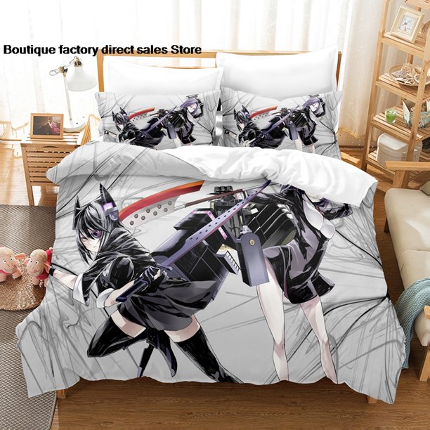 Kantai Collection Bedding Set Single Twin Full Queen King Size Bed Set Aldult Kid Bedroom Duvetcover bed sheet set Bed Sheets