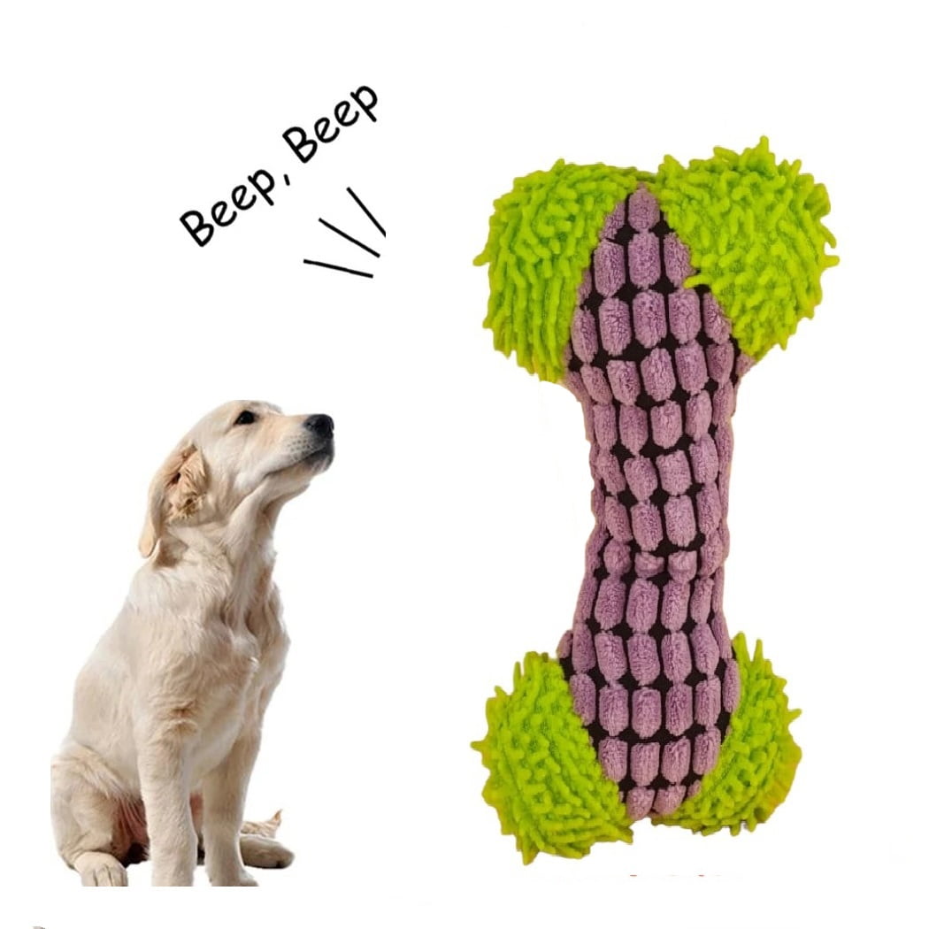 Defensor - Peluche Para Mascota Sonoro Con Forma De Hueso