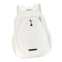 Magideal - Mochila De Tenis Bolsa De Tenis Bolsa De Deportes Al Aire Libre Portátil Bolsa De Raqueta De Tenis Soporte De Raqueta Para Raqueta De Bádminton Acceso Blanco