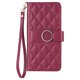 thumbnail image 4 of Funda Acolchada con Anilla y Correa para Samsung Galaxy S23 FE Slots para Tarjetas Rojo, 4 of 5