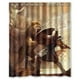 thumbnail image 1 of Cortina de ducha Gladiator Decent, juego de cortinas de baño con ganchos, tamaño 60 x 72 pulgadas, 1 of 3