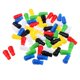 thumbnail image 1 of 60 pedazos clavijas plásticas del reemplazo del color mezclado 23m m para los inspectores chinos, 1 of 5