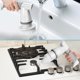 thumbnail image 3 of Fregador Eléctrico De Giro Fregador Eléctrico De Ducha De Baño Para La Limpieza De La Bañera Azulejos Piso Fregadero Ventana Cepillo De Limpieza Eléctrico Recargable Sin Cable Con, 3 of 3