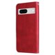 thumbnail image 5 of Funda tipo cartera para Google Pixel 7 con bolsillo con cremallera y ranuras para tarjetas – Función de soporte Rojo, 5 of 6