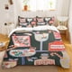 thumbnail image 1 of Christmas Gift pattern Cartoon Anime Quilt Duvet Cover Set Comforter King Size Bedding Grade A Printed Queen Twin Children Gift, 1 of 5