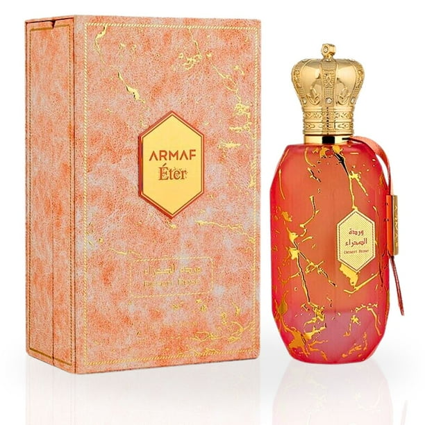 Armaf Fragancia Desert Rose Eau de Parfum Spray para Damas de 3,4 oz