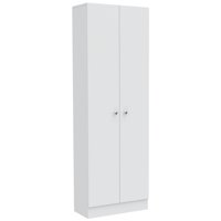 Fmfurniture - Estante Organizador Wc 2 Puertas Fm-010B - Blanco