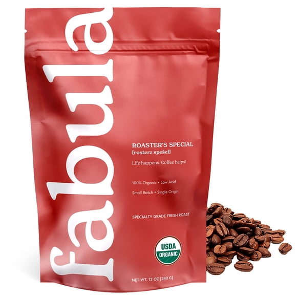 Café Fabula Half-Caff Tostado Medio Orgánico 340 g