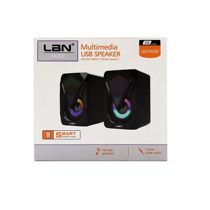 Lbn - Parlante Para Pc 2.0 Multimedia