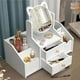 thumbnail image 3 of Cajón Con Espejo Y Repisa Organizadora De Joyero Cosméticos Blanco, 3 of 5
