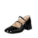 thumbnail image 5 of Zapatos Mary Jane Charol  Negro Taco Mujer Weide YL66, 5 of 8
