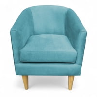 Mbc - Poltrona Murcia - Felpa Turquesa