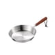 thumbnail image 3 of Sartén De Acero Inoxidable Para Cocina, Sartenes Redondas Con Mango Ergonómico Para El Hogar, Rvs, Grandes, 3 of 5
