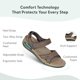 thumbnail image 3 of Sandalia Orthofeet Mujer Talla 9 Ancha Marrón Ajustable, 3 of 6