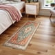 thumbnail image 3 of Rug Runner Lahome Boho Tribal, lavable, 60 x 130 cm, color azul oxidado y opaco, 3 of 8
