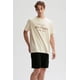 thumbnail image 2 of Polera Hombre Print Posicional Beige - lll, 2 of 4