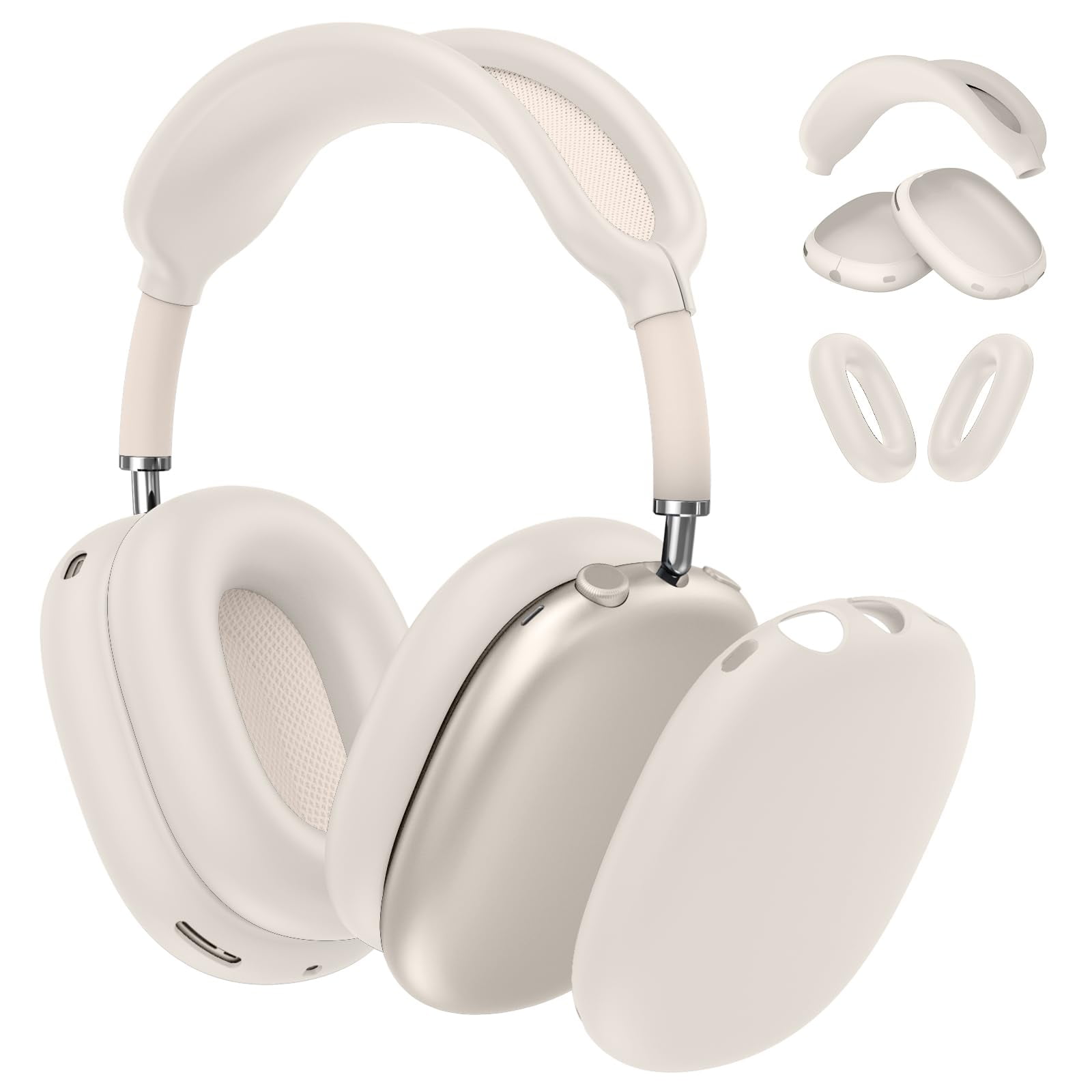 Fintie - Funda De Silicona Para Airpods Max 2 (2026) Y Airpods Max 1