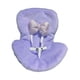 thumbnail image 4 of Arnés para Asiento de Coche de Muñeca Bebé, Suave, para Juego de Simulación, Regalo para Niños, Juego de Rol, Asiento de Coche, Decoración para Coche Púrpura, 4 of 5