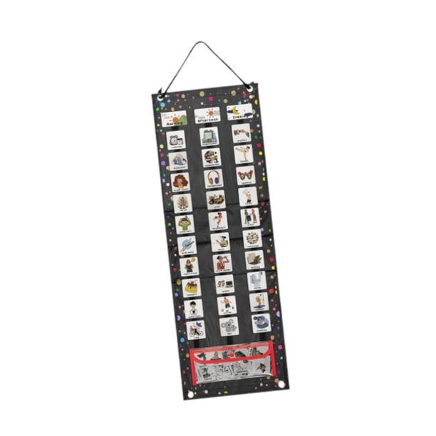 Cuadro De Horario Visual Para Niños, Materiales De Aprendizaje Multiusos Para Suministros De Enseñanza