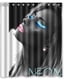 thumbnail image 1 of Cortina de ducha Demi Lovato, juego de cortinas de baño con ganchos, tamaño 60 x 72 pulgadas, 1 of 3