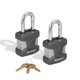 thumbnail image 1 of Candado Kwikset SmartKey 2 unidades plateado reprogramable, 1 of 8